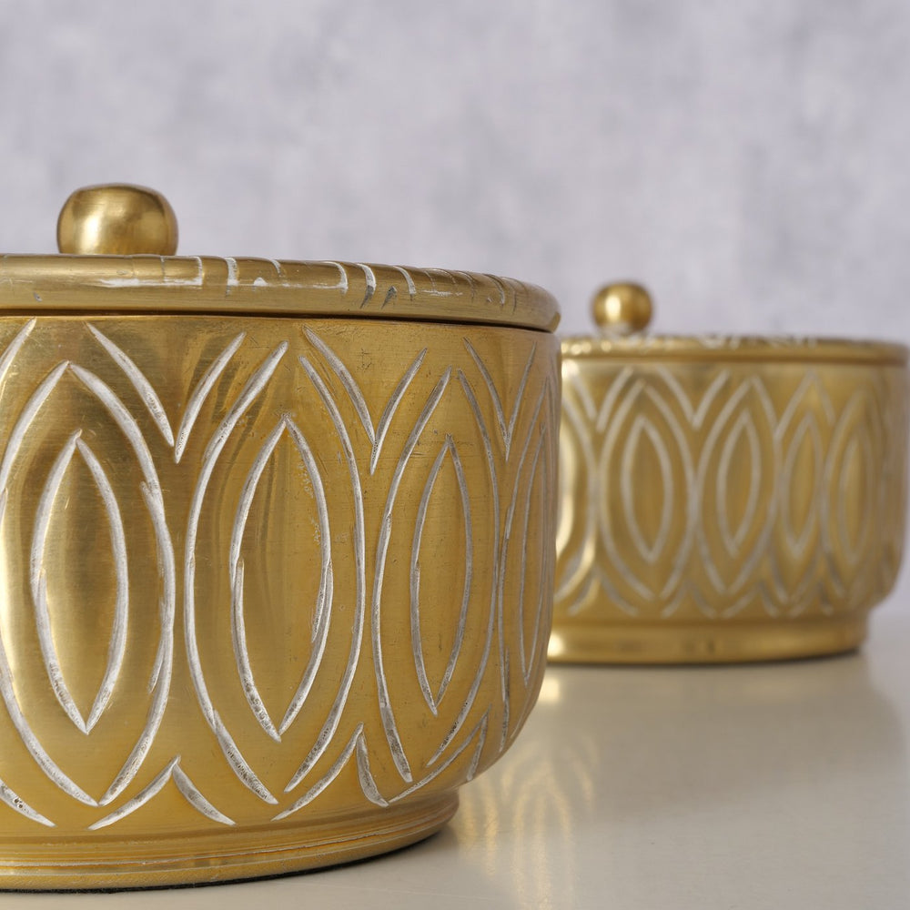 
                  
                    VALENCA Große goldene Vorratsdose
                  
                