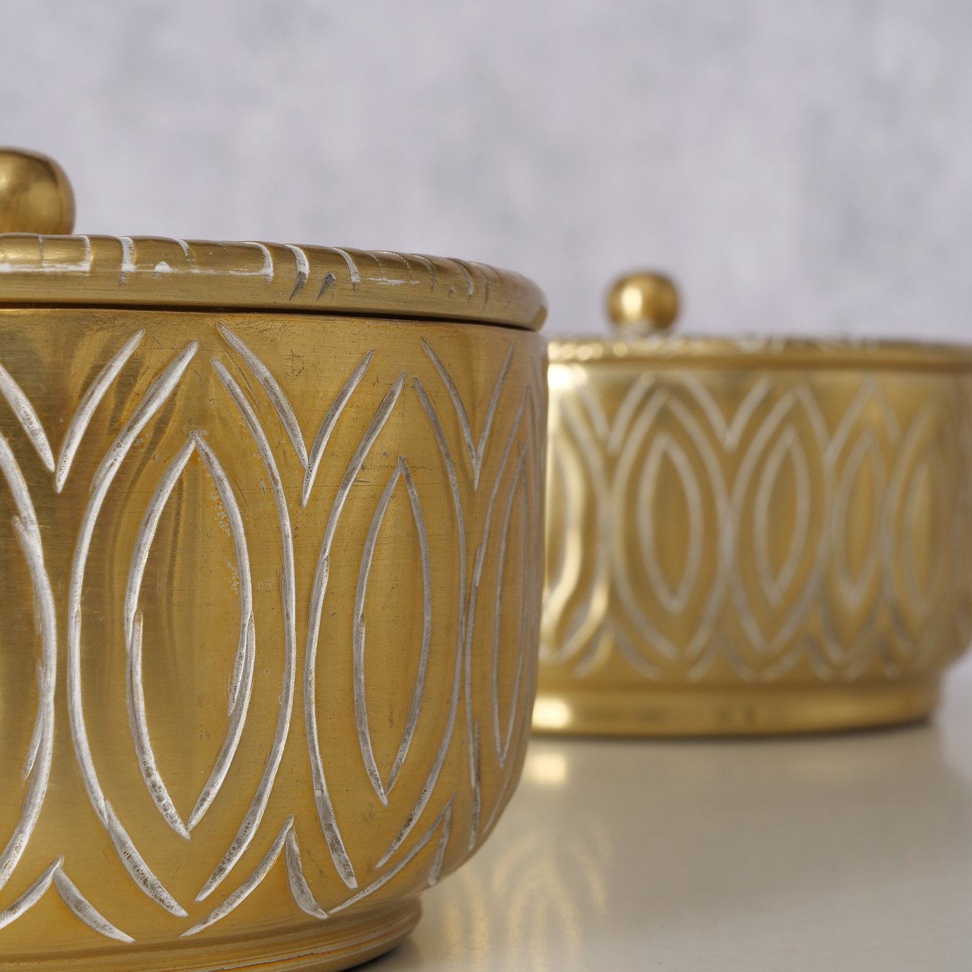 
                  
                    VALENCA Large Gold Storage Tin
                  
                