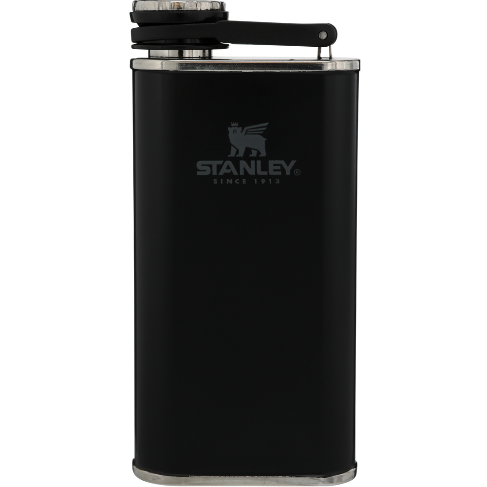 Matte Black Pebble Classic Easy Fill Wide Mouth Flask