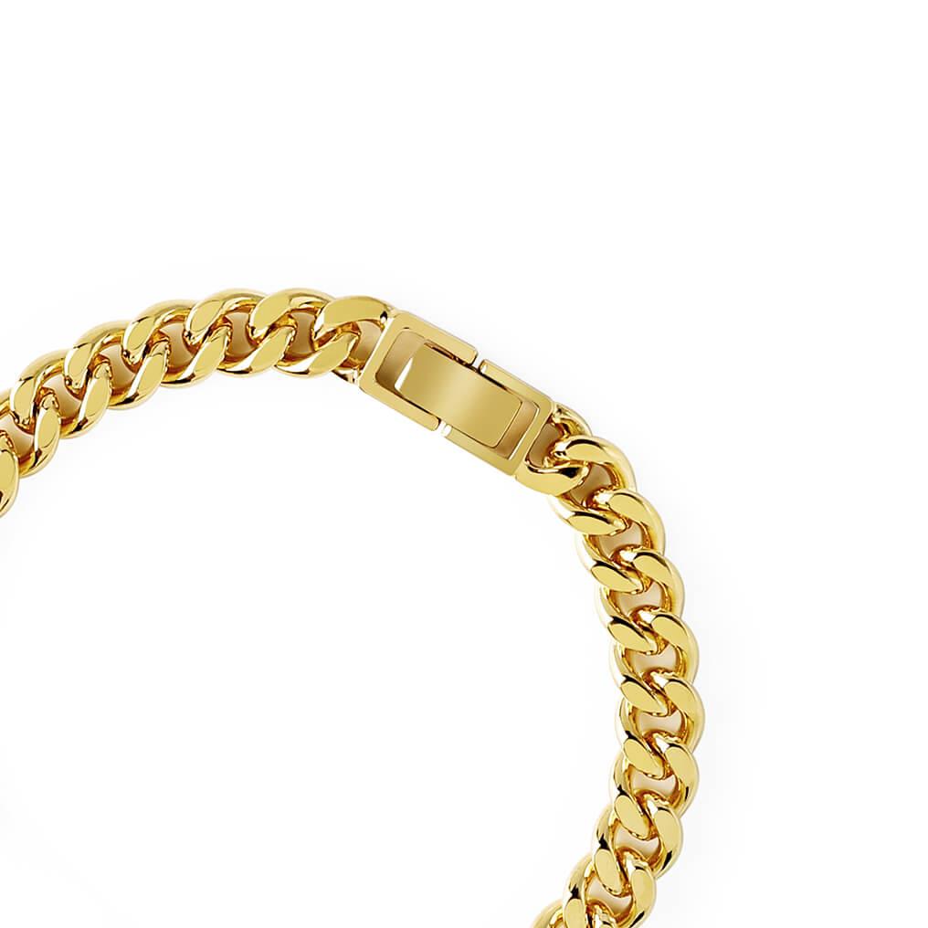 
                  
                    Gold Plated Curb Chain Bracelet
                  
                