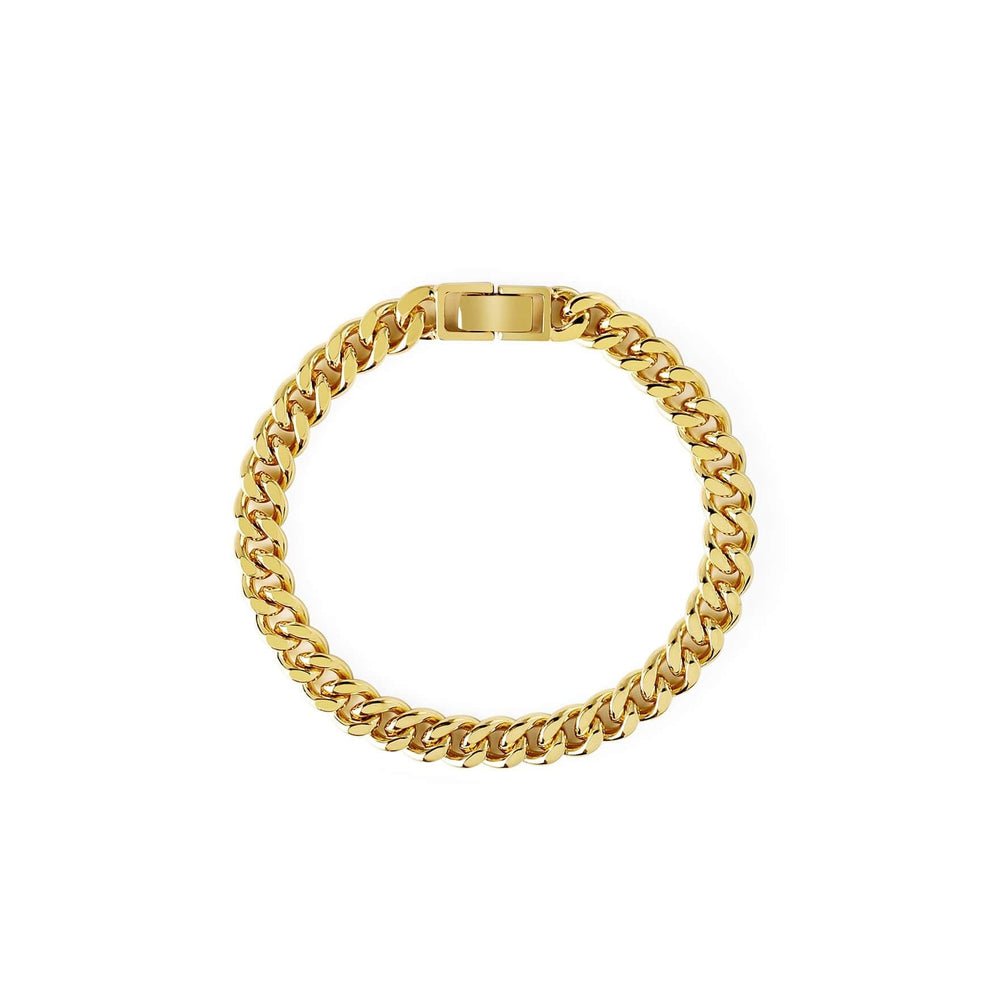 
                  
                    Gold Plated Curb Chain Bracelet
                  
                