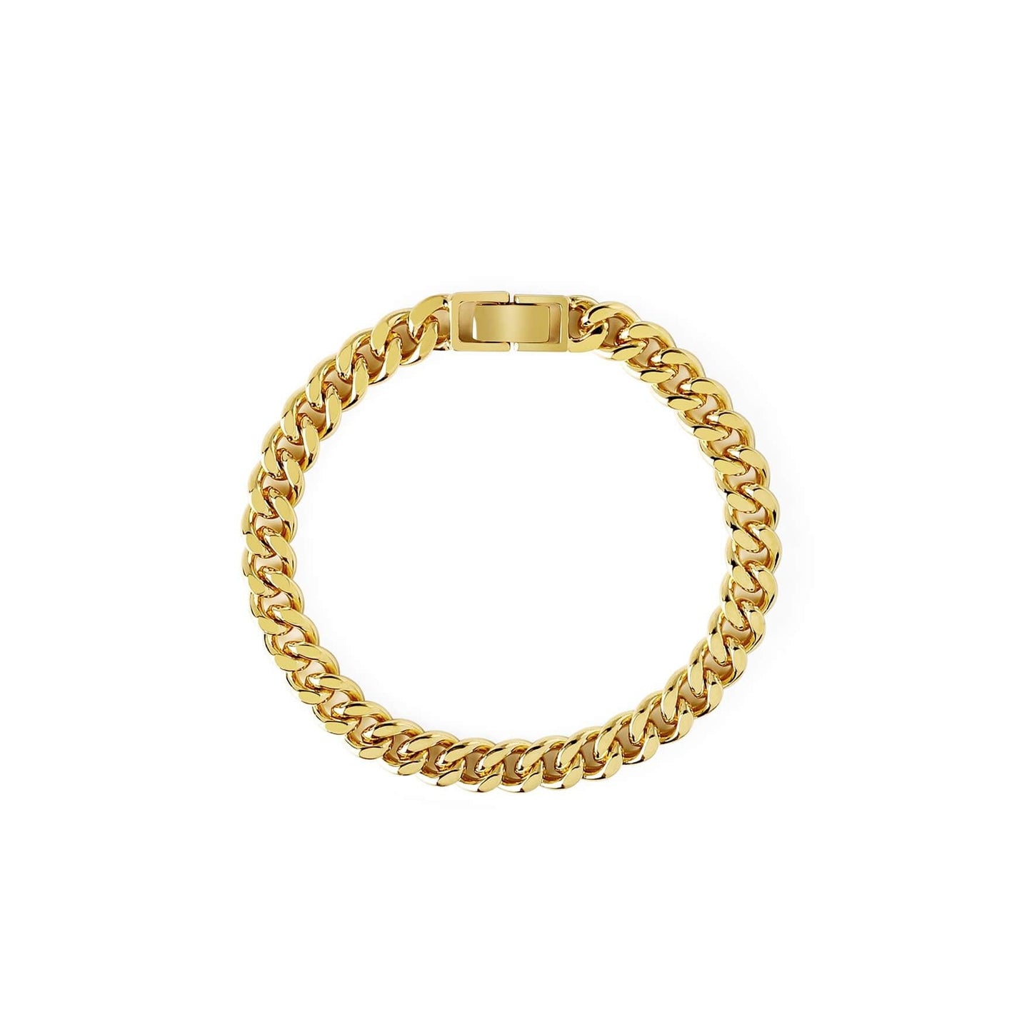 
                  
                    Gold Plated Curb Chain Bracelet
                  
                