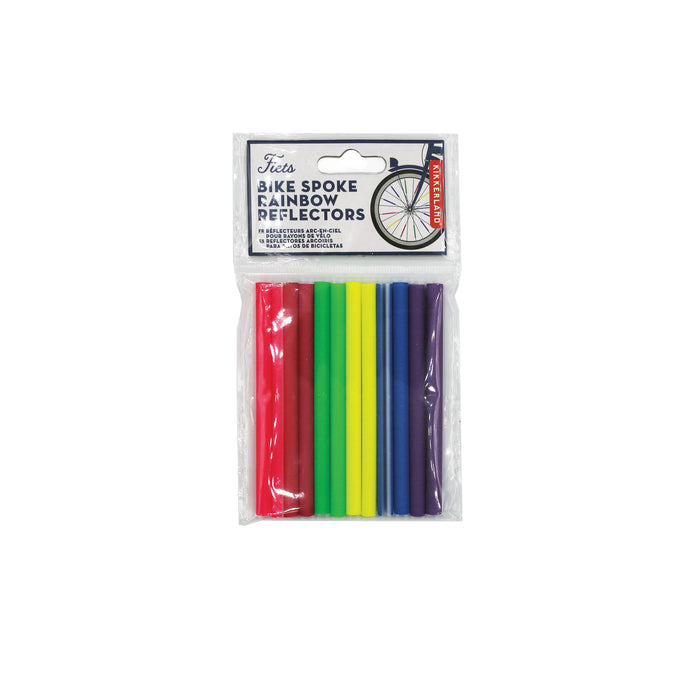 
                  
                    Rainbow Bike Spoke Reflector Set Of 12
                  
                