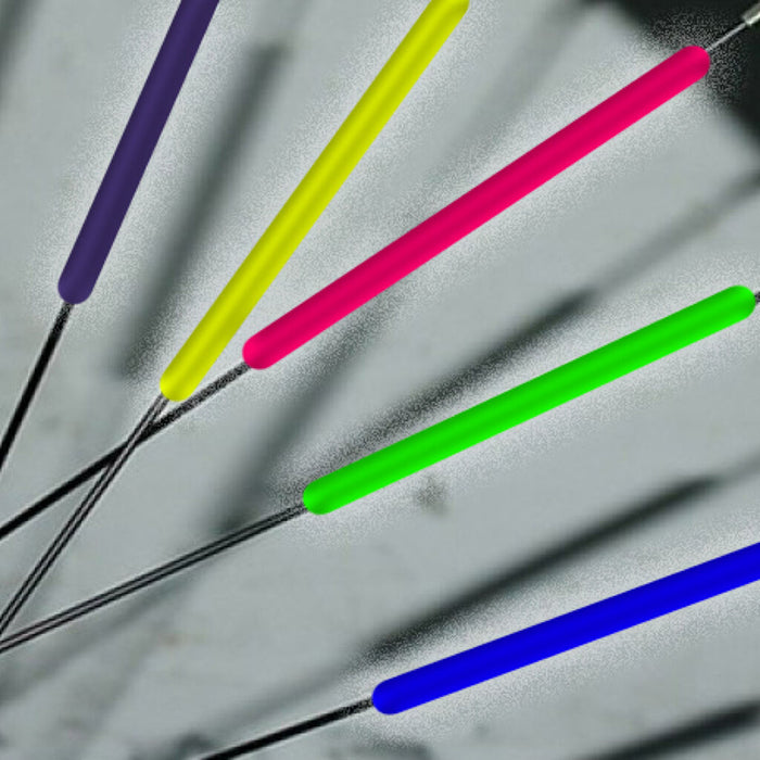 
                  
                    Rainbow Bike Spoke Reflector Set Of 12
                  
                