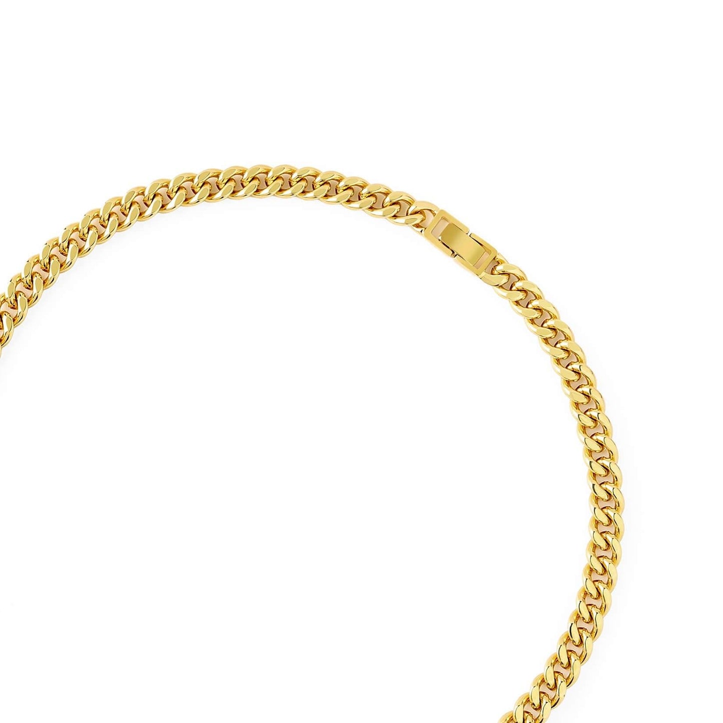 
                  
                    Gold Plated Curb Chain Necklace
                  
                