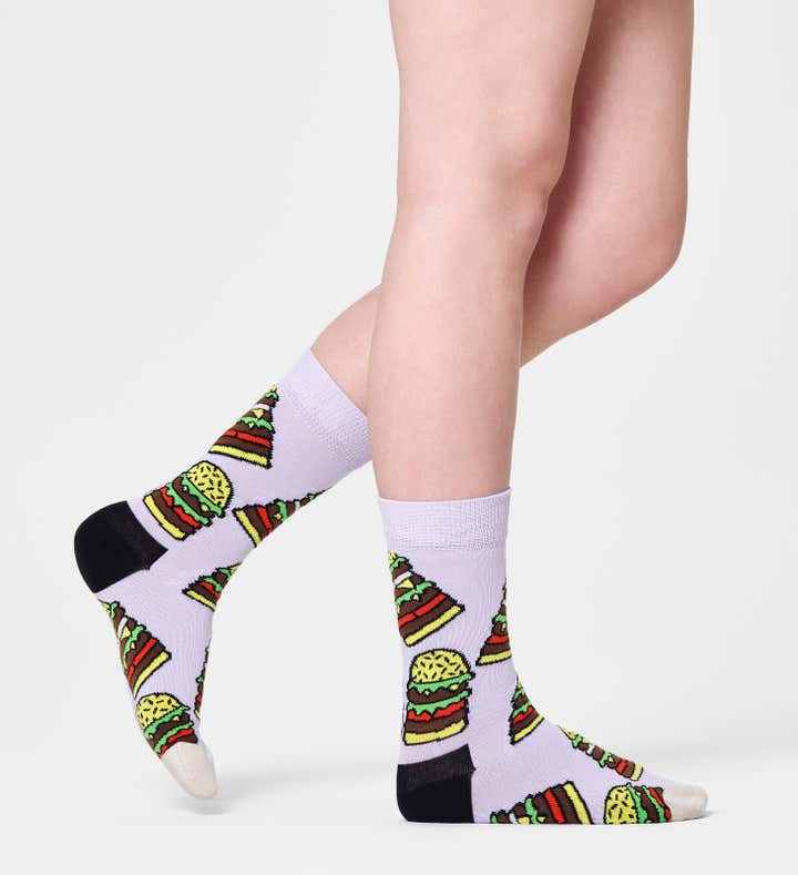 
                  
                    Helllila Burger-Socken 
                  
                