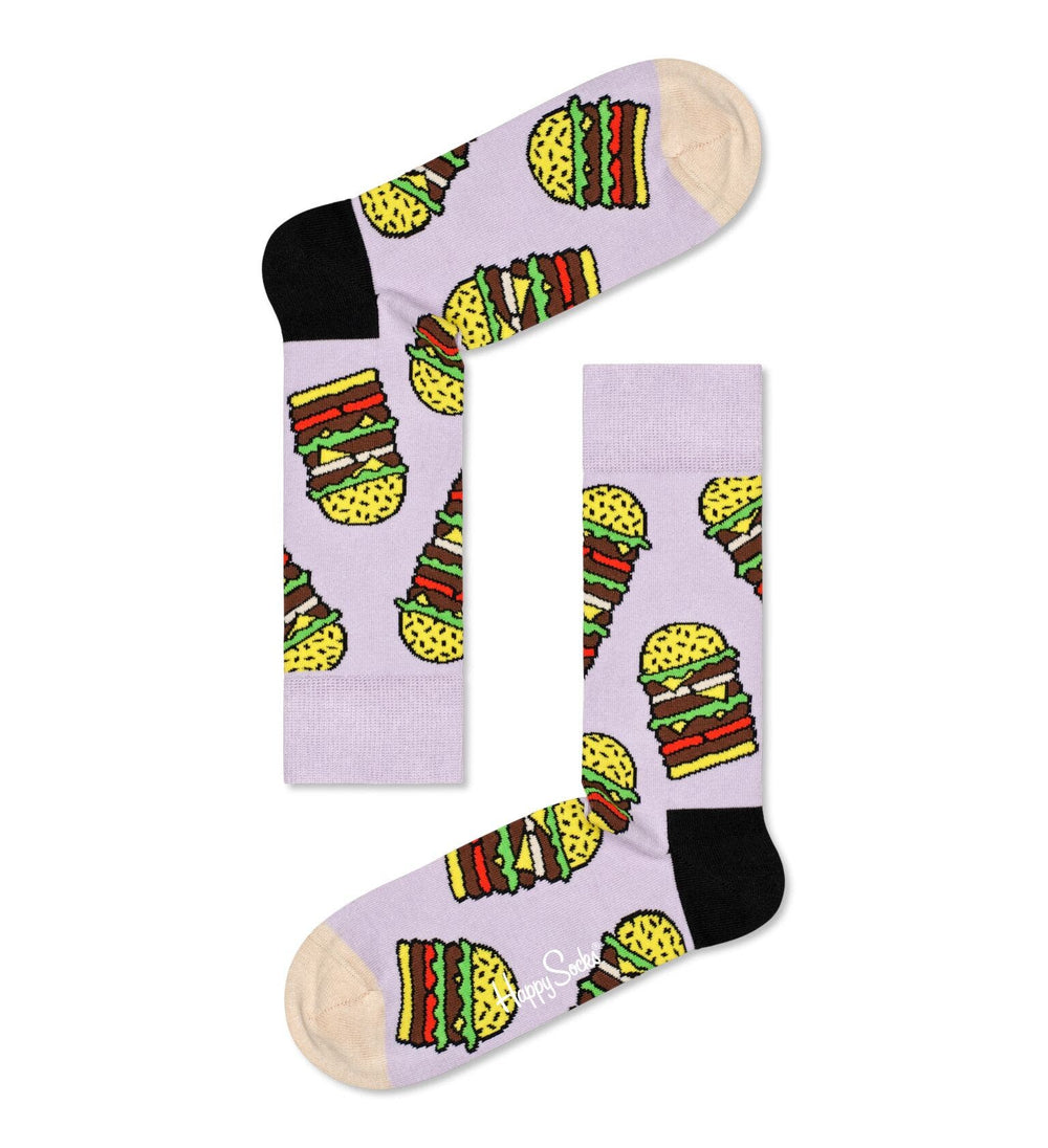 Helllila Burger-Socken 