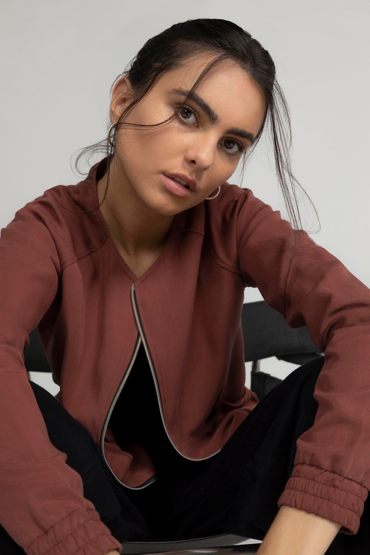
                  
                    BOCA Dark Maroon Blouson Jacket
                  
                