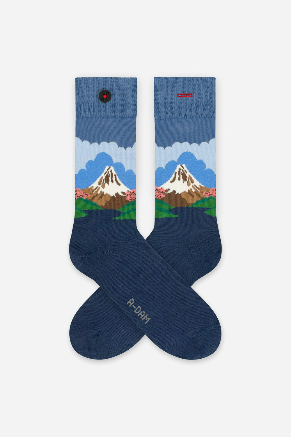 Blue Fuji Socks