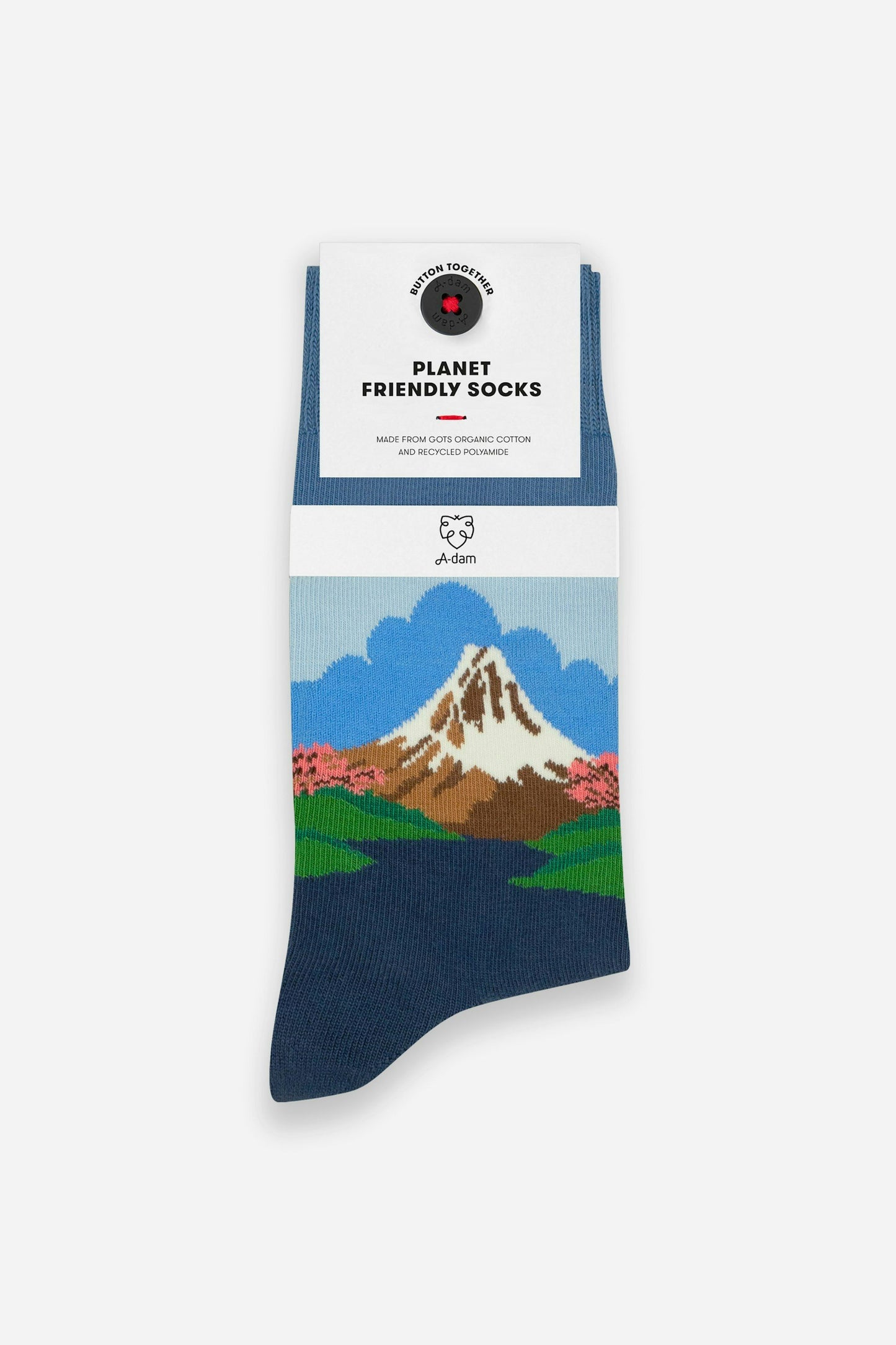 
                  
                    Blue Fuji Socks
                  
                