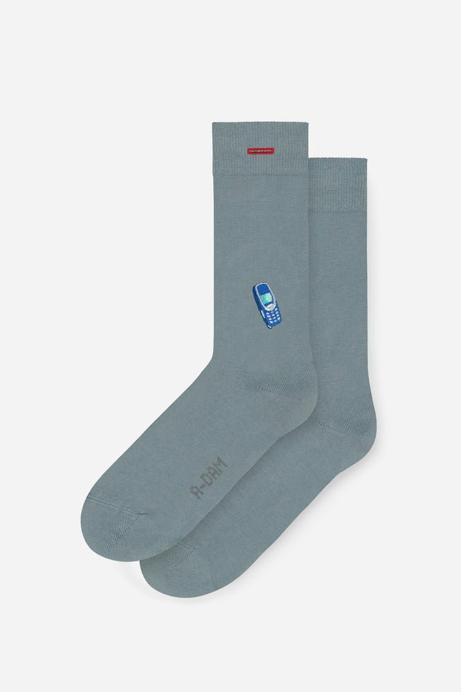 
                  
                    Blue Mobile Socks
                  
                