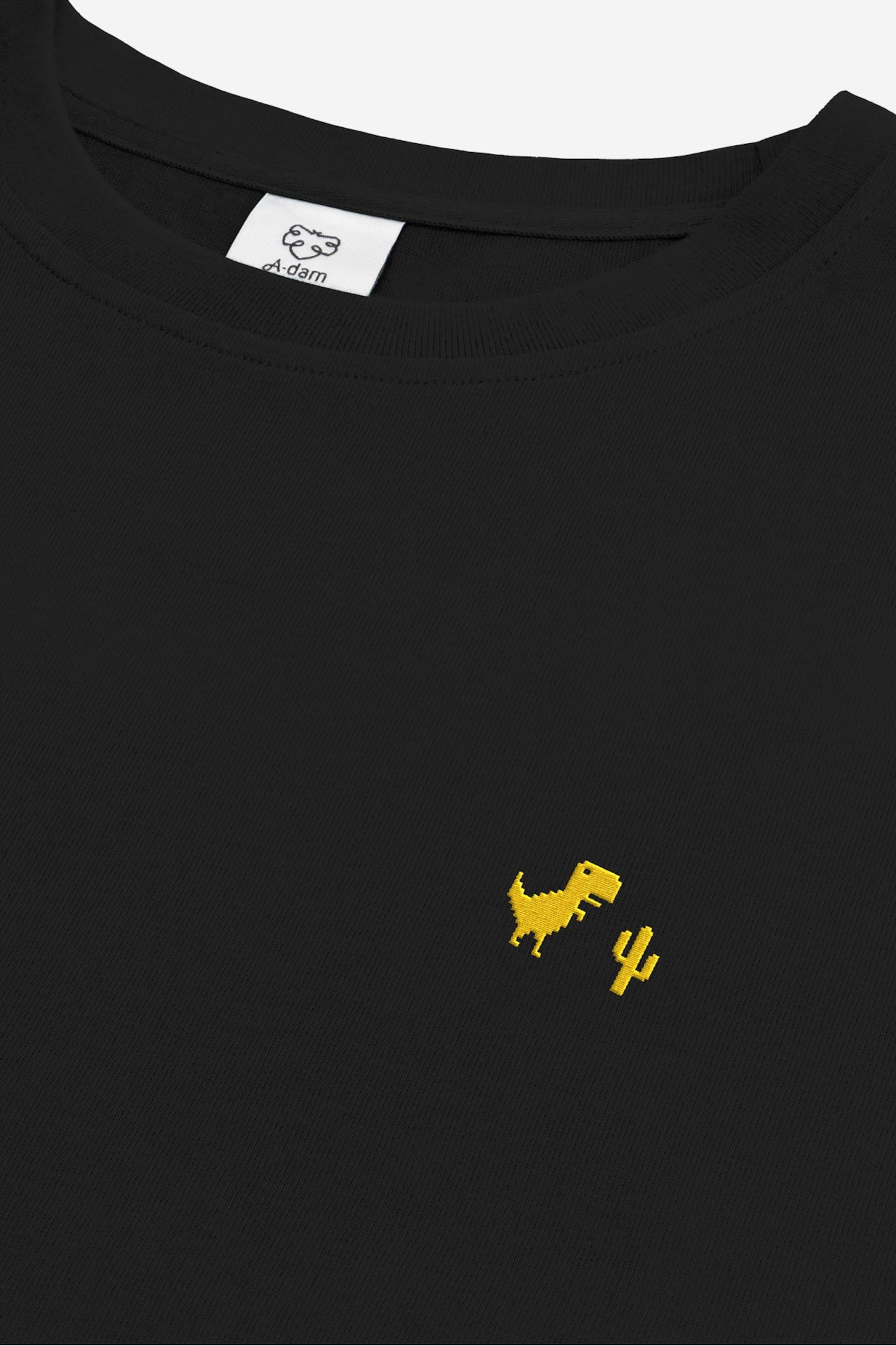 
                  
                    Black 8-Bit Dino T-Shirt
                  
                