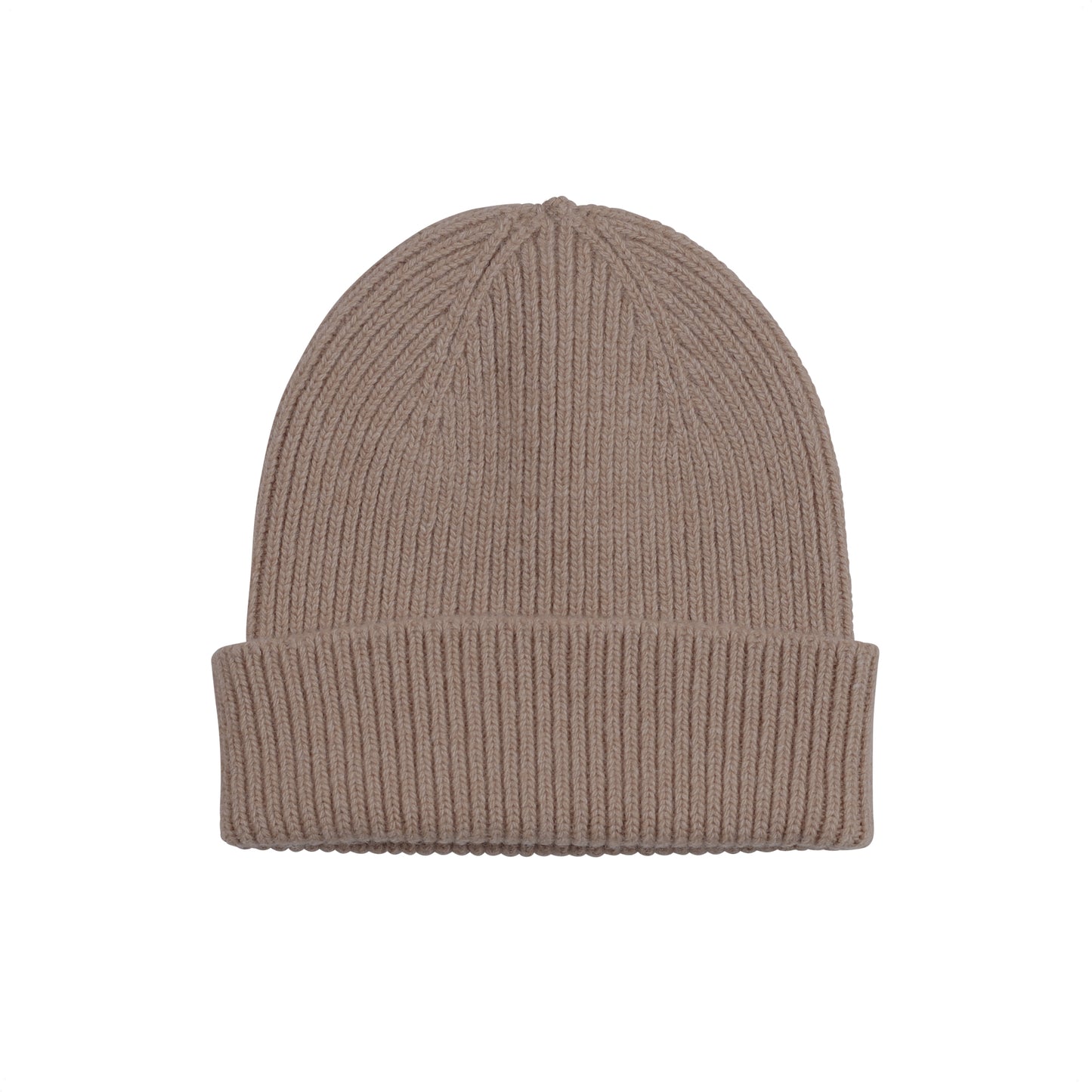
                  
                    Warm Taupe Merino Wool Beanie Hat
                  
                