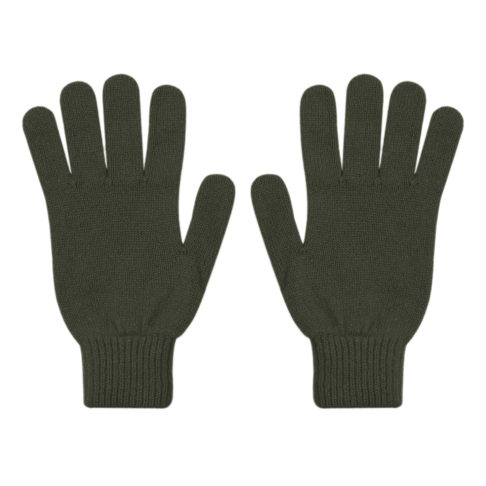 Dusty Olive Merino Wool Gloves
