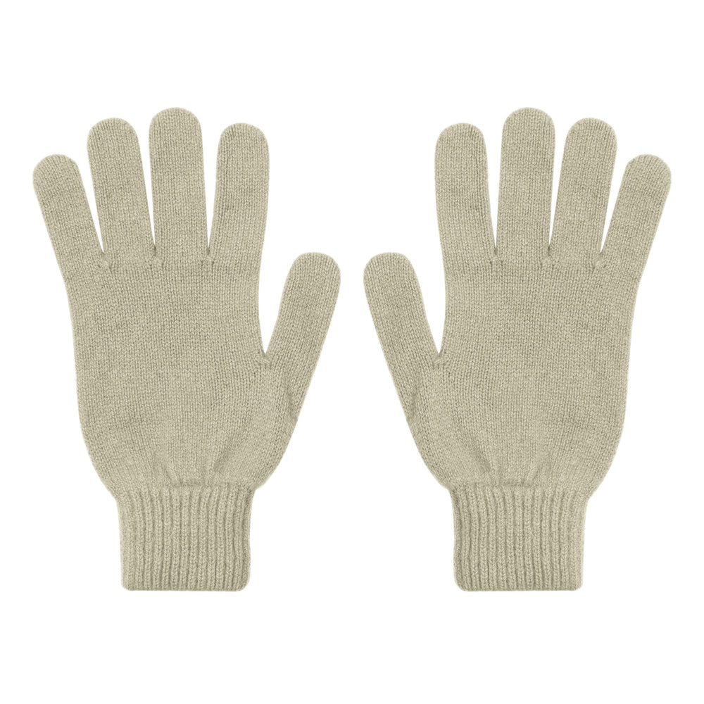 Ivory White Merino Wool Gloves