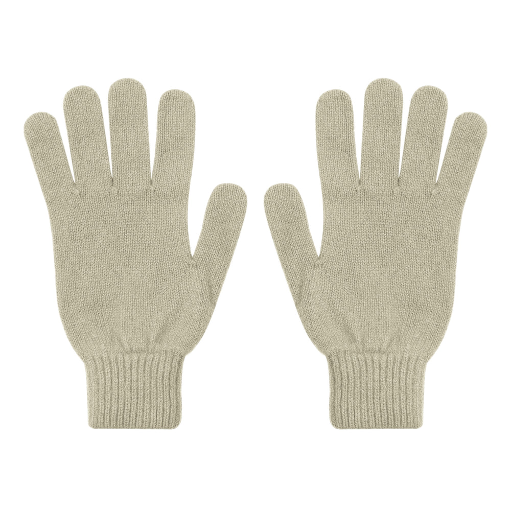 Ivory White Merino Wool Gloves