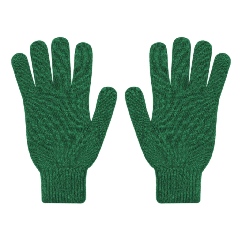 Kelly Green Merino Wool Gloves