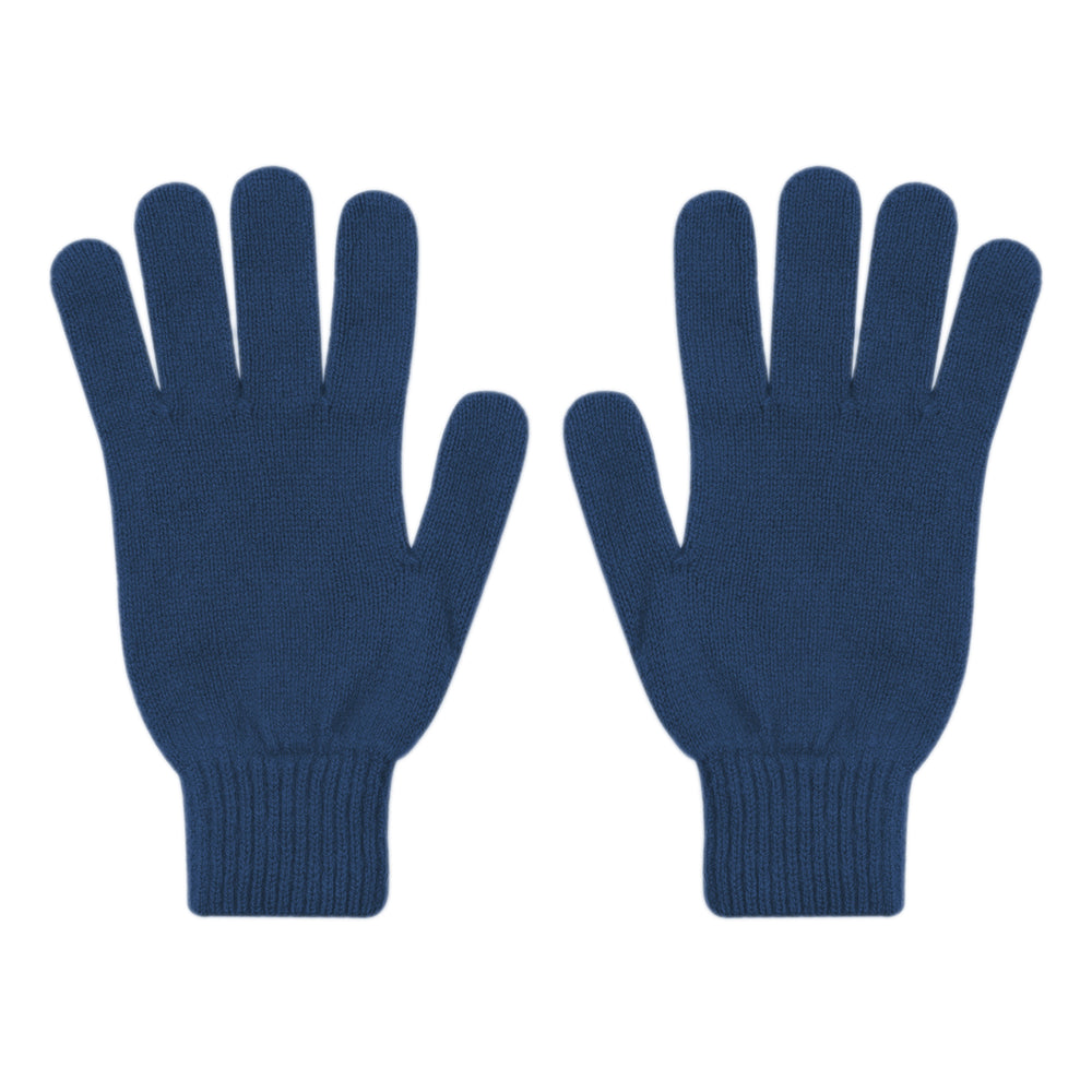 Royal Blue Merino Wool Gloves