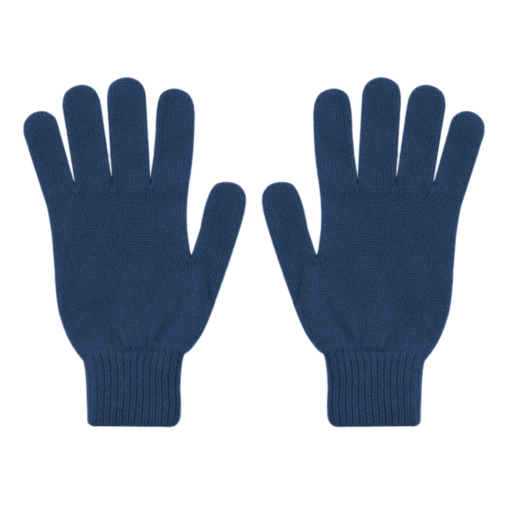 Royal Blue Merino Wool Gloves