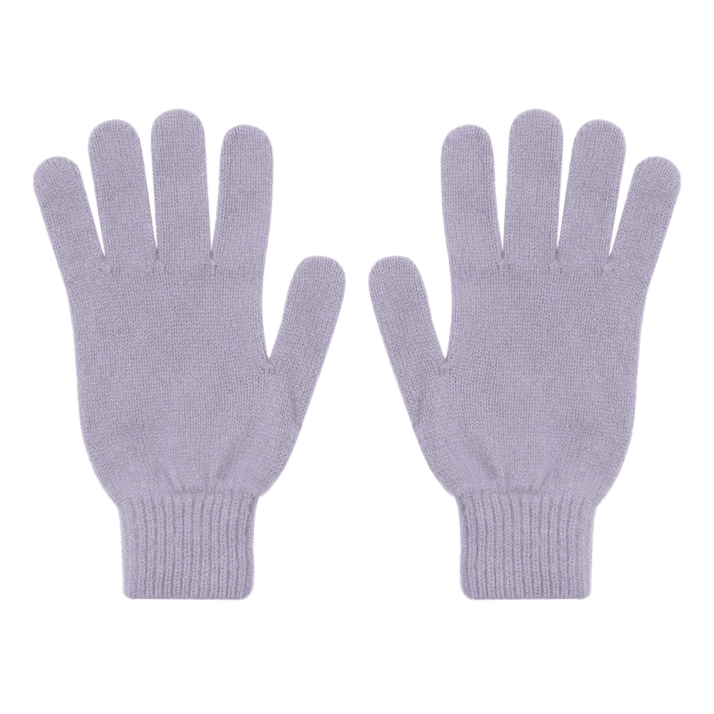 Soft Lavender Merino Wool Gloves