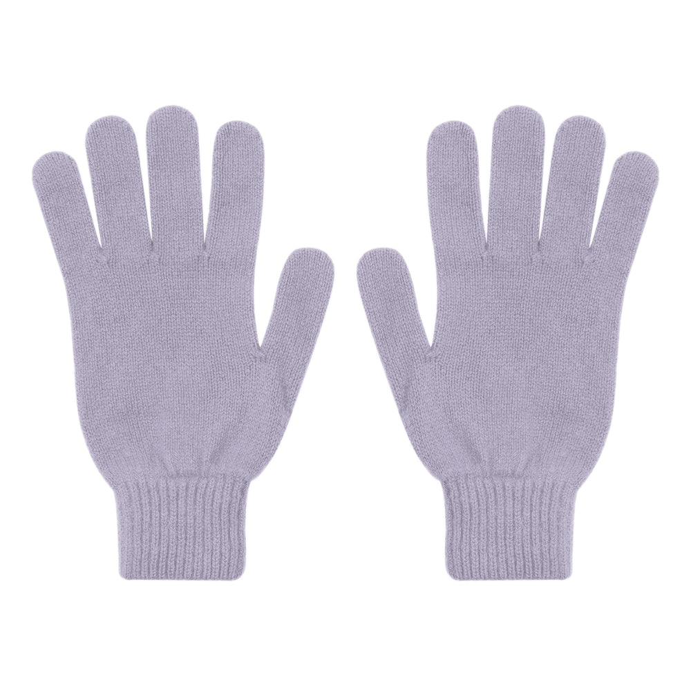 Soft Lavender Merino Wool Gloves