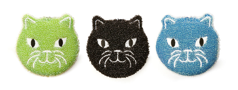 Cat Sponge Set Of 3