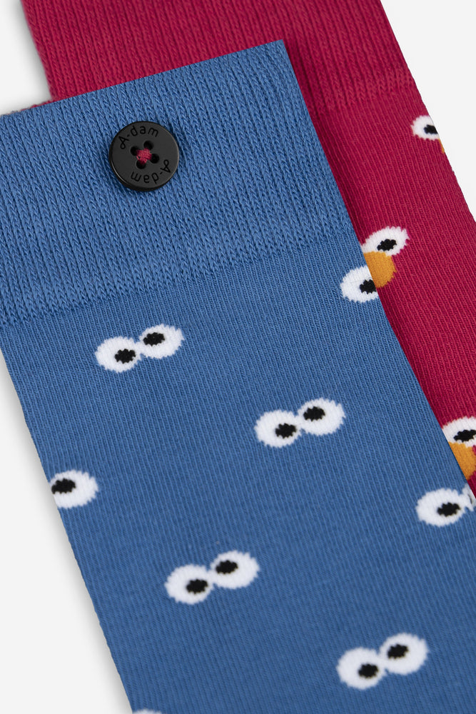 
                  
                    SESAME STREET Red Blue Socks
                  
                