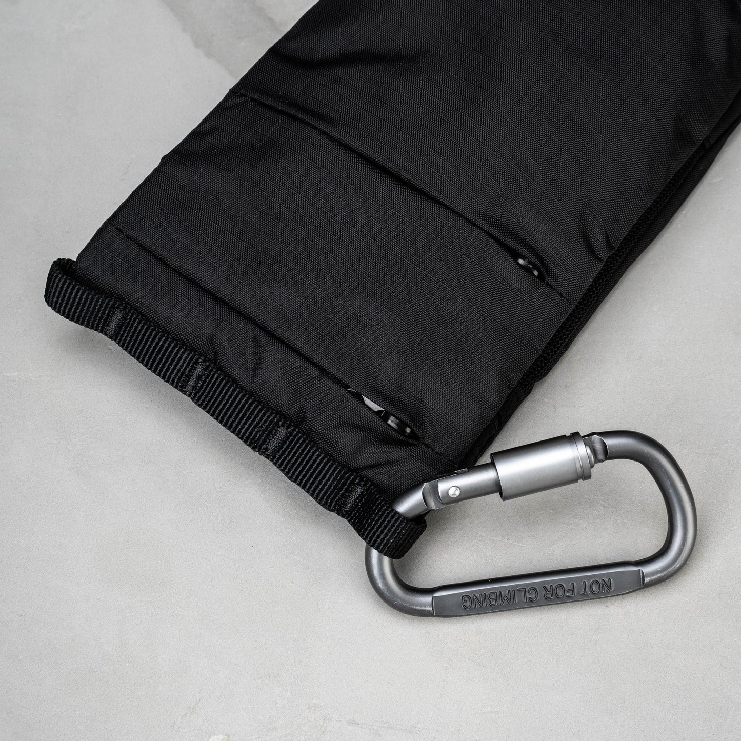 
                  
                    Black Light Phone Sacoche Bag With Peach Melange Rope Strap
                  
                