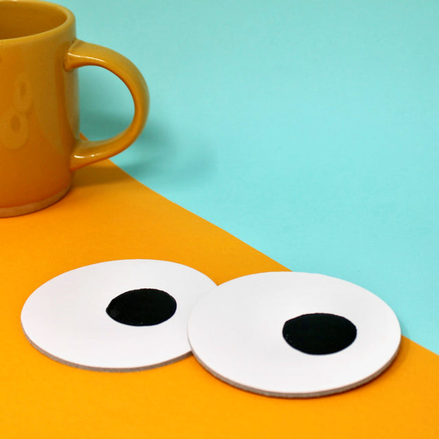 
                  
                    Googly Eye Coasters Set Of 4
                  
                