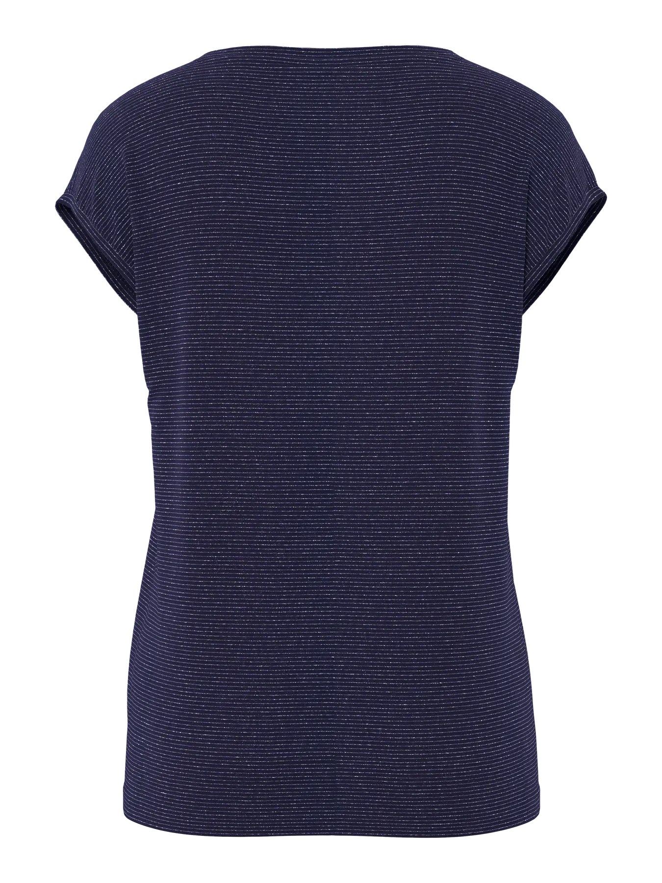
                  
                    PCBILLO Sky Captain Lurex Stripes Loose T-Shirt
                  
                