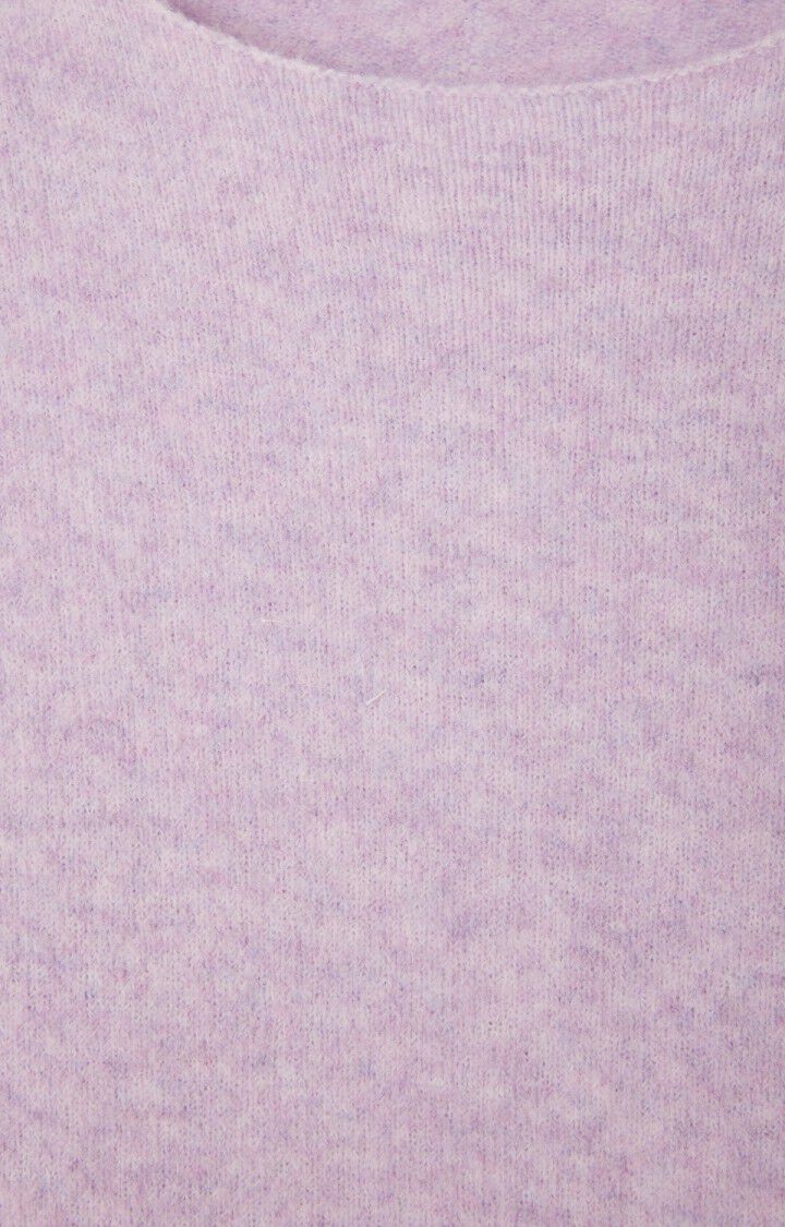 DAMSVILLE Melange Glycine Boat Neck Jumper