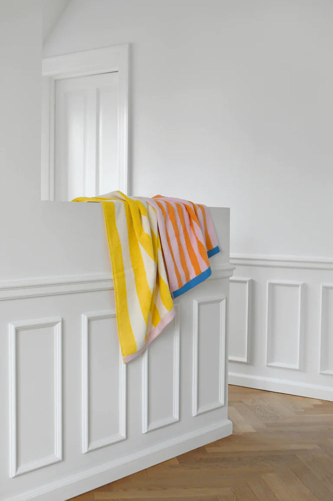 
                  
                    Yellow Stripe Towel
                  
                