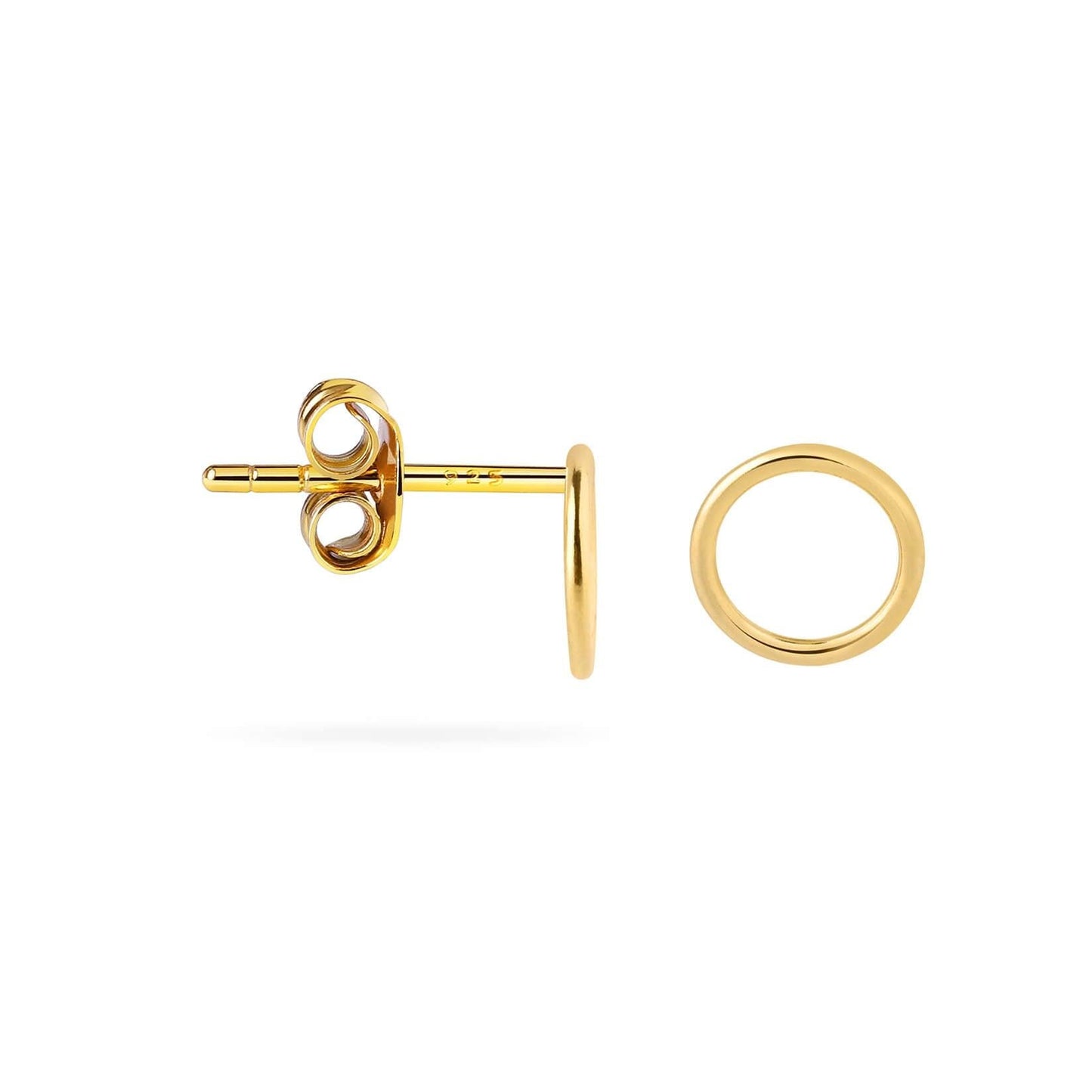 
                  
                    Gold Plated Circle Stud Earrings Earrings
                  
                