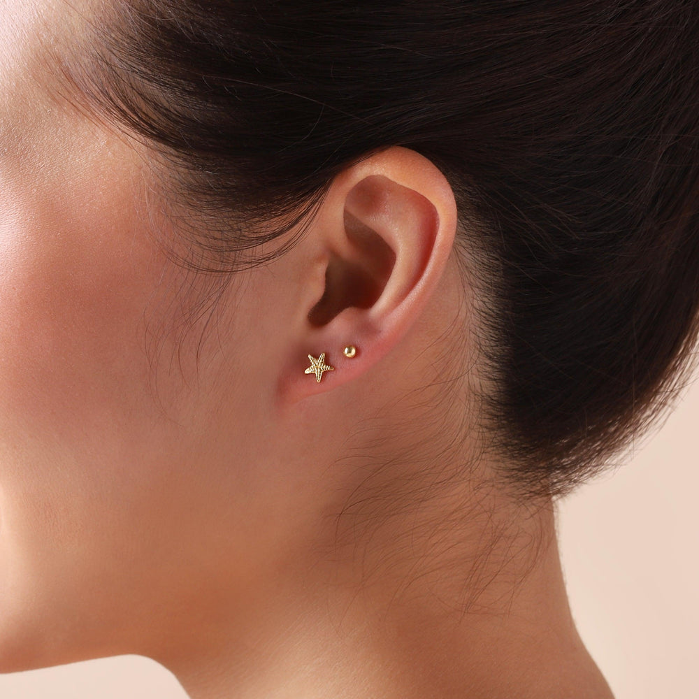 
                  
                    Gold Plated Classic Stud Earrings
                  
                