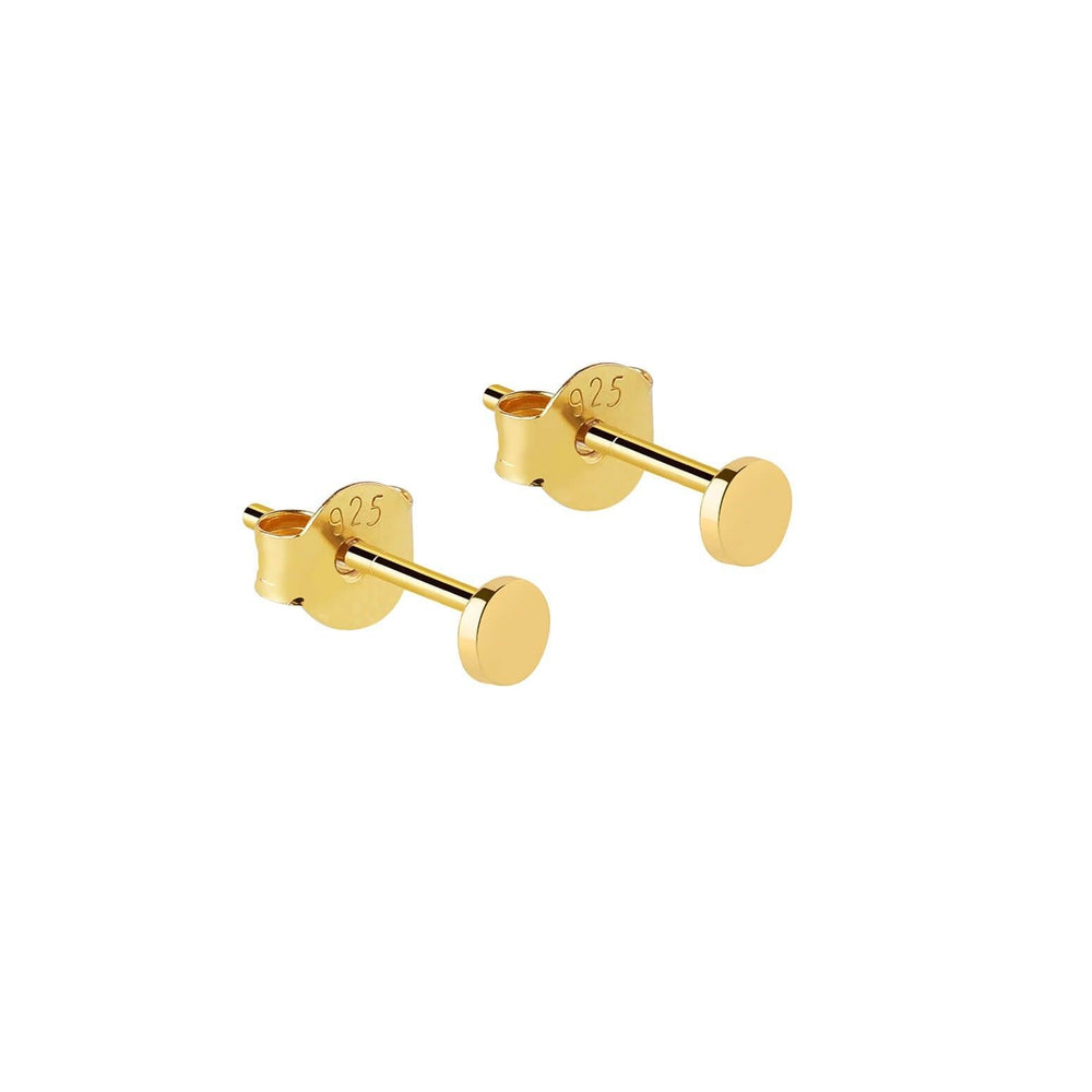 Gold Mini Stud Earrings