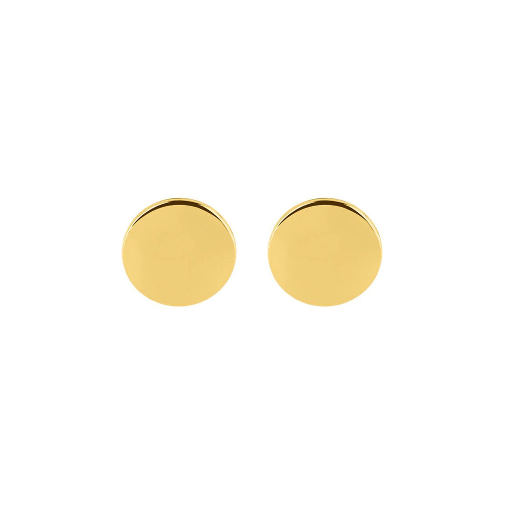 
                  
                    Gold Plated Coin Stud Earrings
                  
                