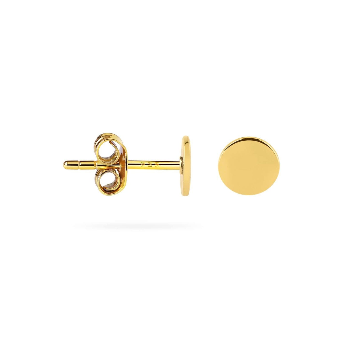 
                  
                    Gold Plated Coin Stud Earrings
                  
                