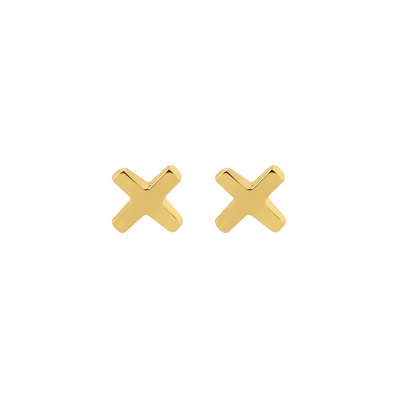 
                  
                    Gold Plated Cross Stud Earrings
                  
                