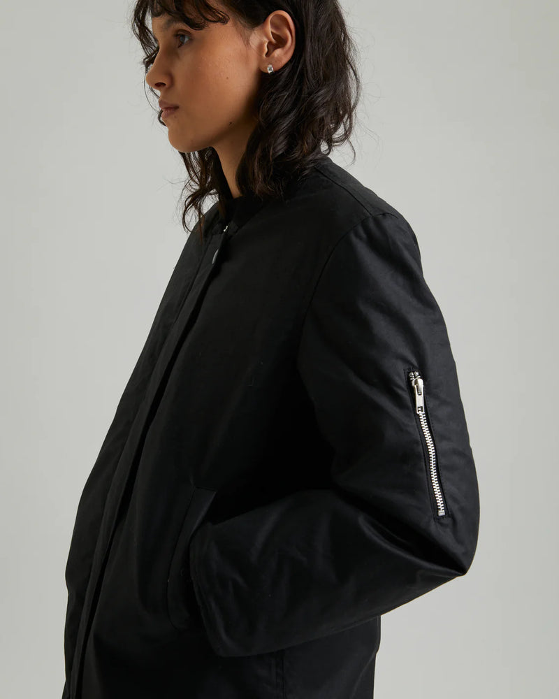 
                  
                    E.M BOMBER Black Coat
                  
                