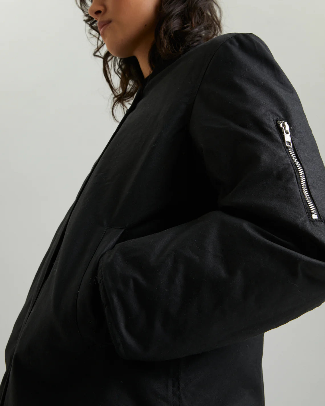 
                  
                    E.M BOMBER Black Coat
                  
                