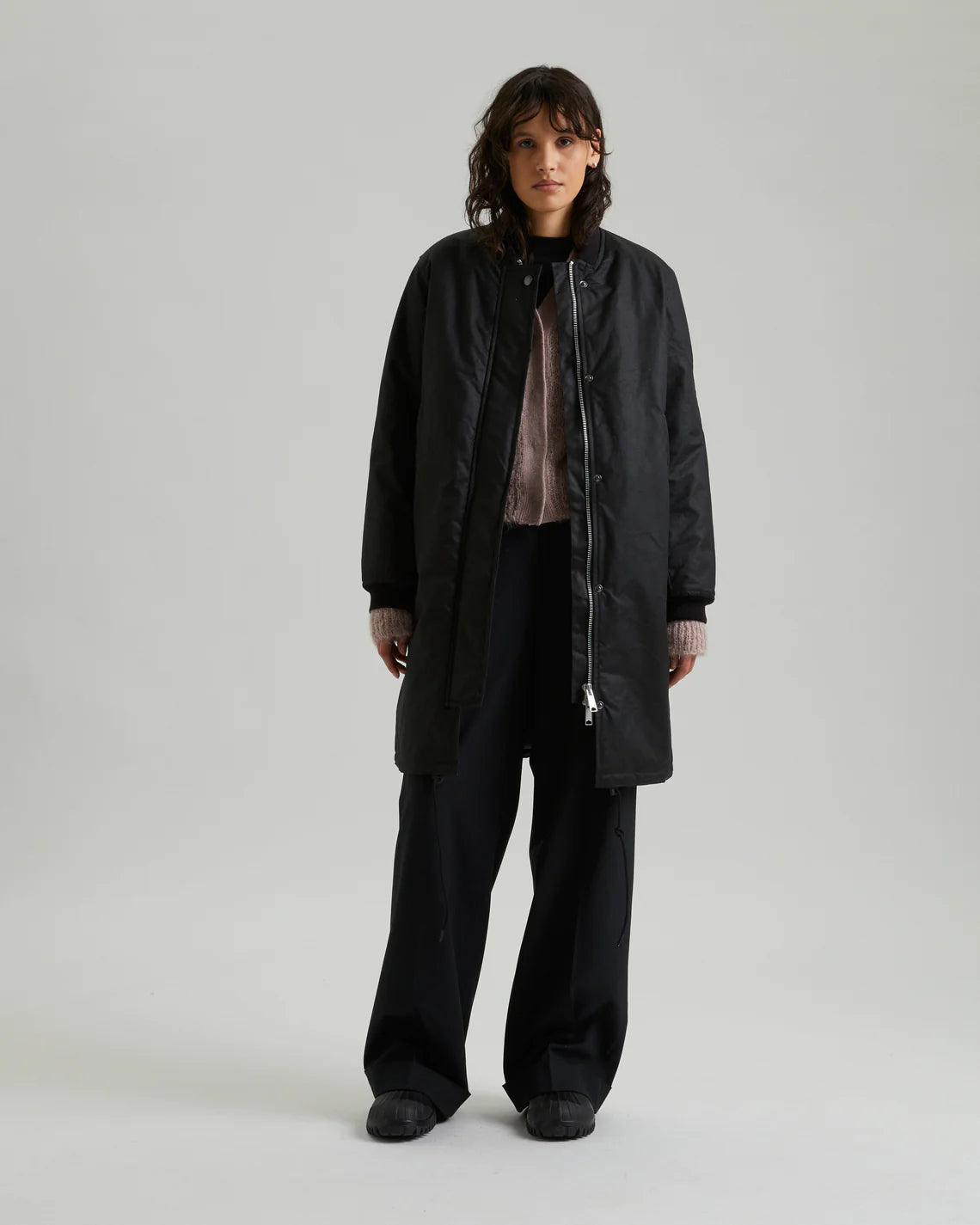 
                  
                    E.M BOMBER Black Coat
                  
                