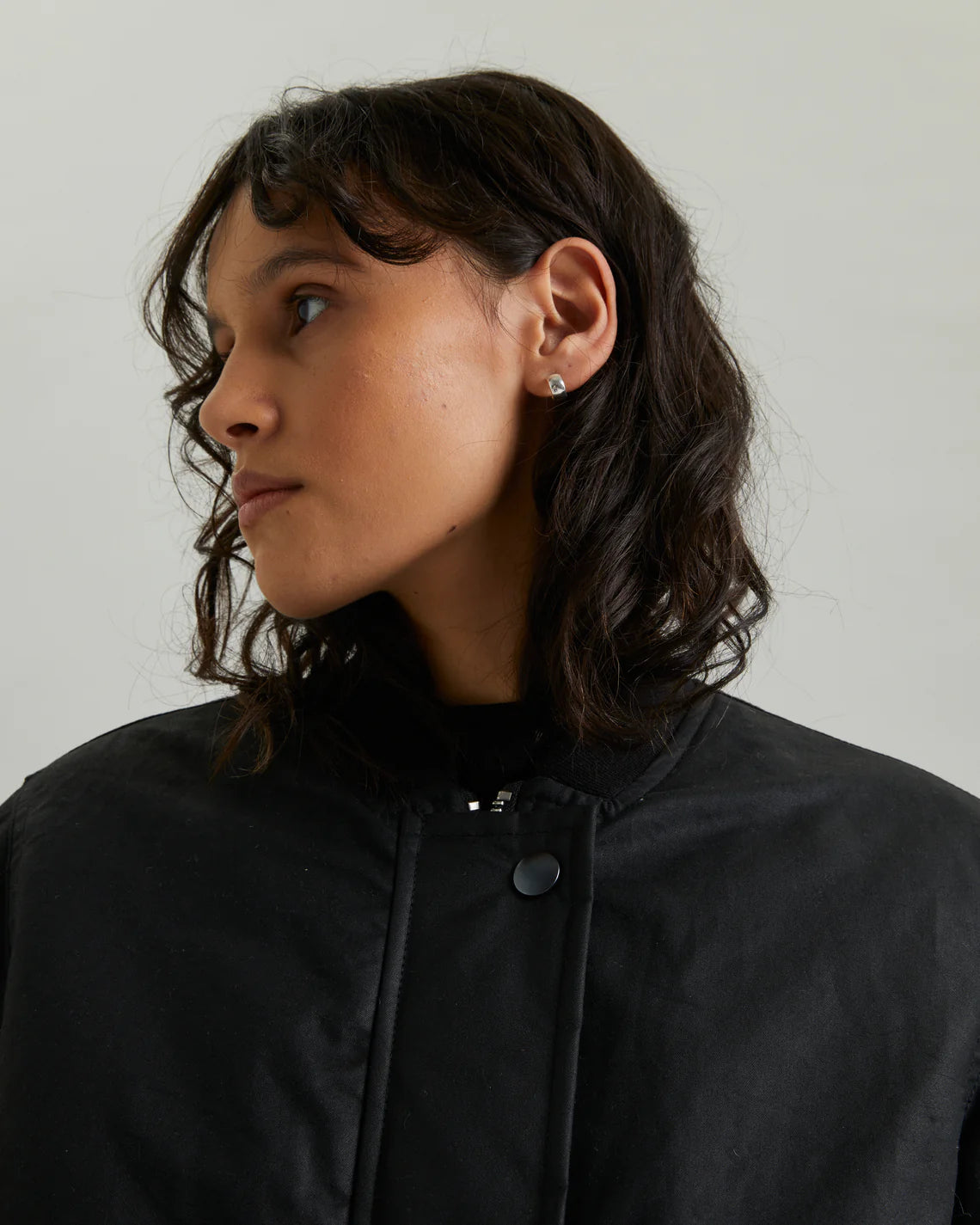 
                  
                    E.M BOMBER Black Coat
                  
                