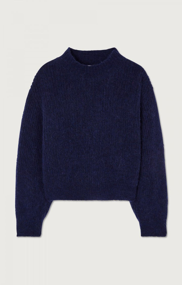 
                  
                    Navy Melange Jumper
                  
                