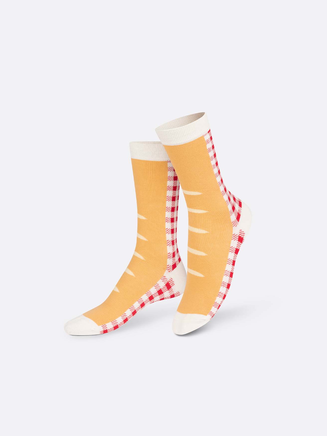 
                  
                    Französische Baguette-Socken
                  
                