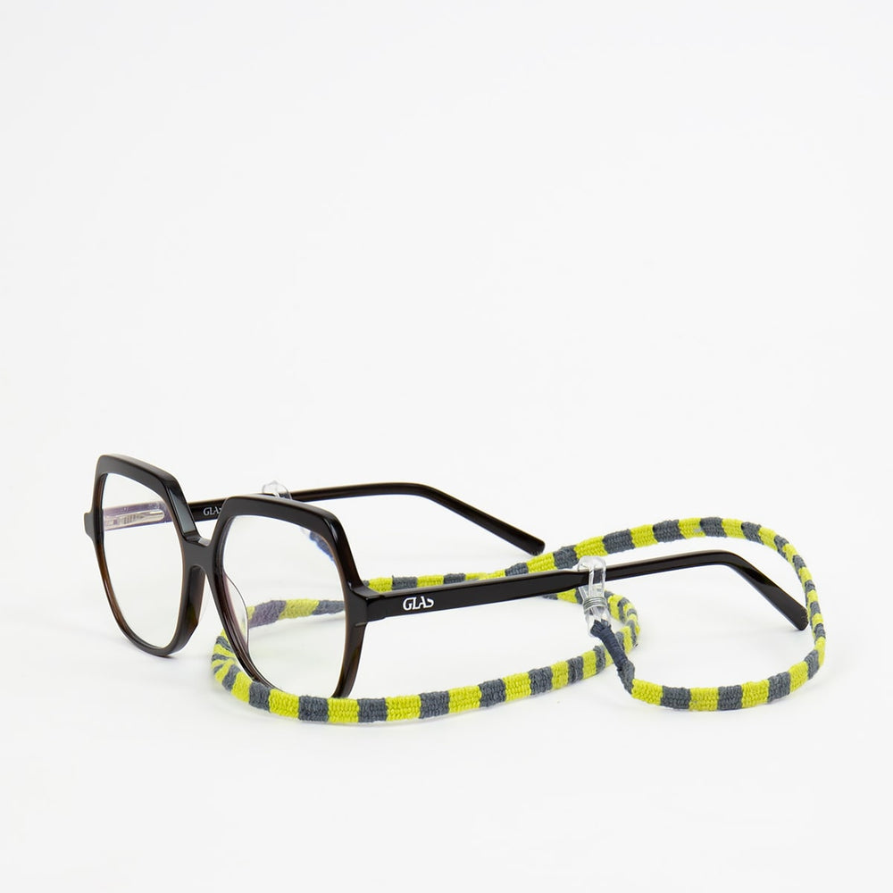 Grey Yellow Eye Lanyard