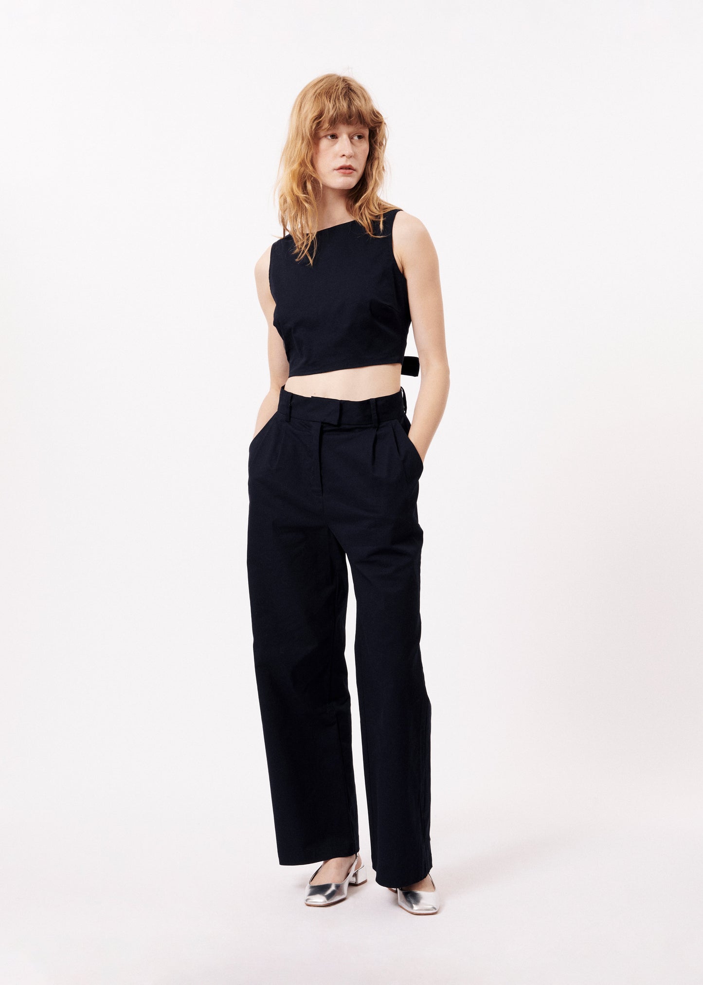 
                  
                    ALBANE Navy Blue Trousers
                  
                