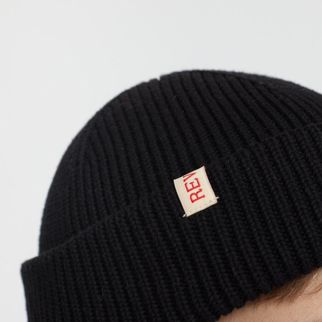 
                  
                    Black Fisherman Beanie Hat
                  
                