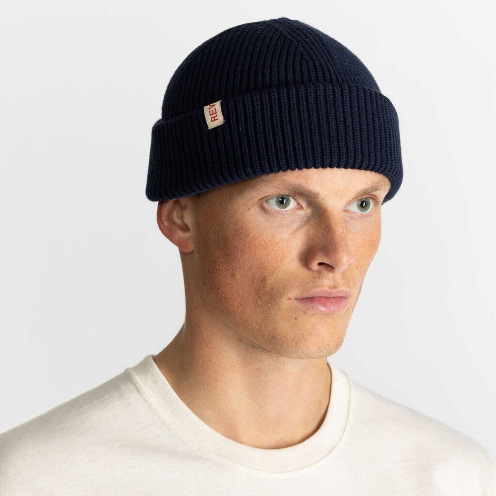 
                  
                    Navy Fisherman Beanie Hat
                  
                