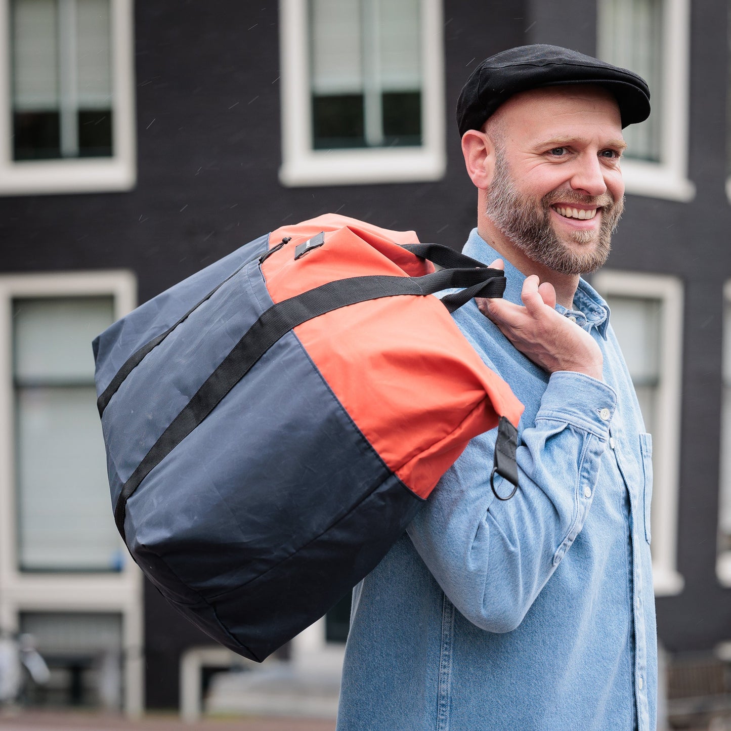 
                  
                    FRANCIS Navy Orange Foldable Overnight Bag
                  
                