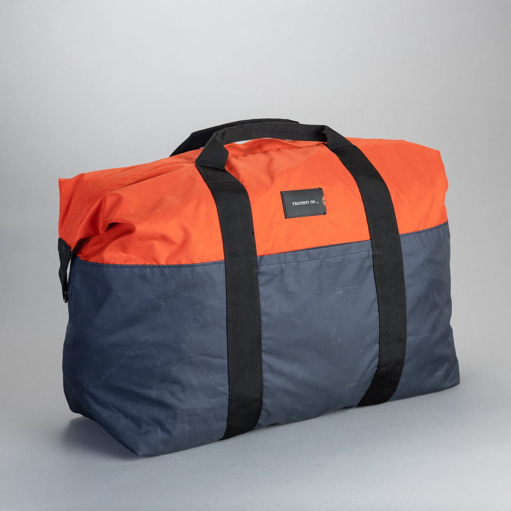 FRANCIS Navy Orange Foldable Overnight Bag